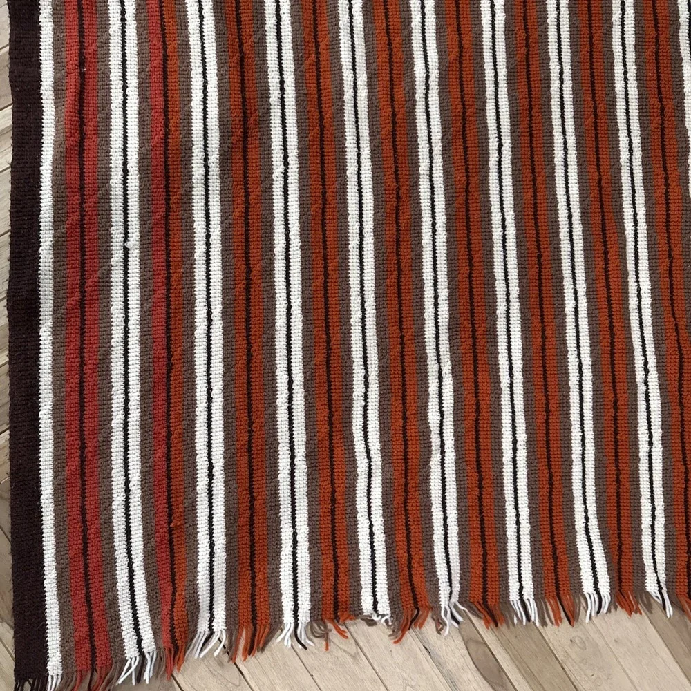 Vintage Handmade Afghan Blanket – 67